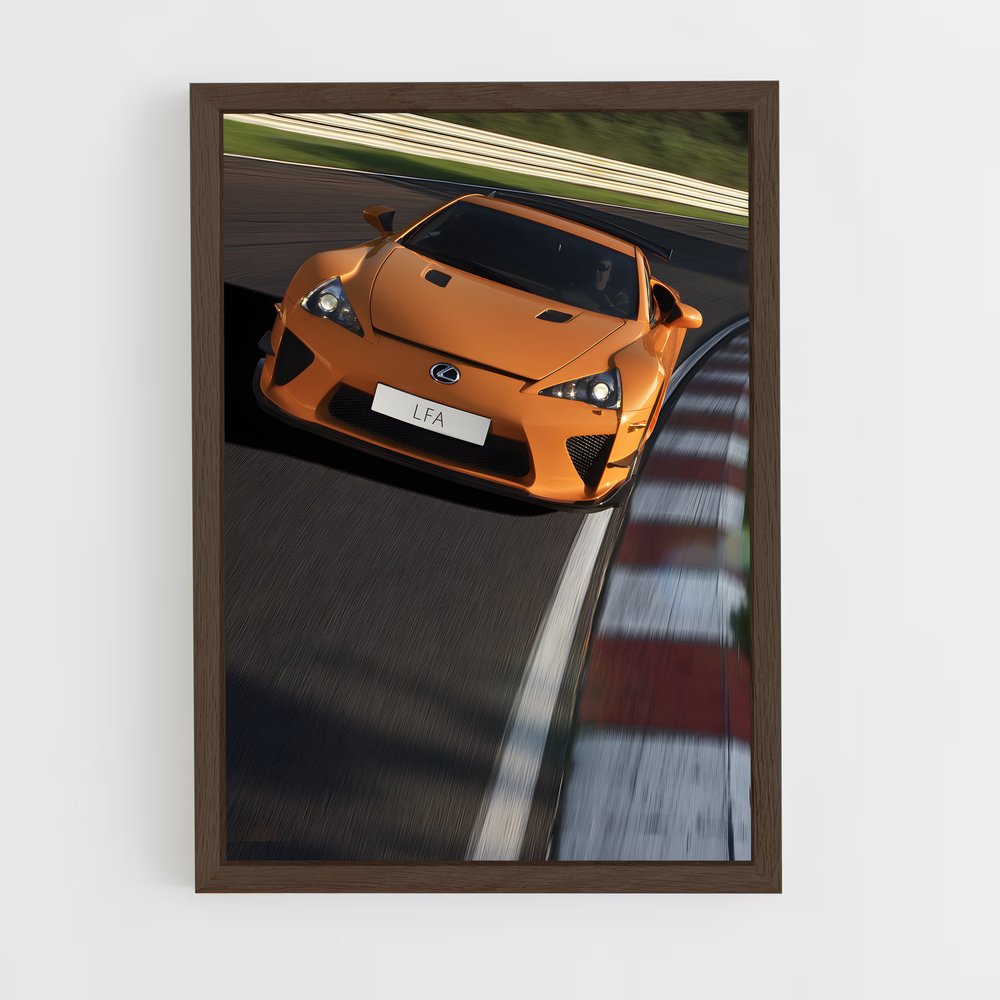 Poster Circuit de Vitesse – affiche Lexus (vue 5)